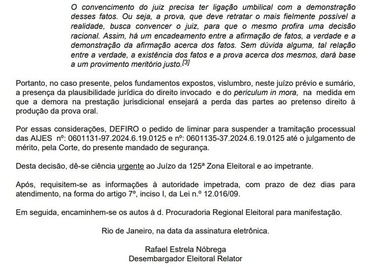 Desembargador suspende ações de suplente contra vereador Fábio Silva – Tempo Real