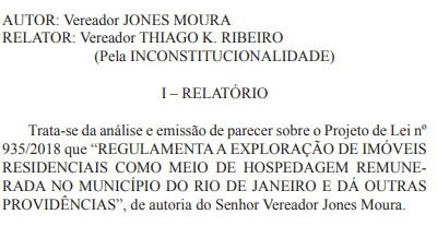 Regulamentação do Airbnb: projeto parecido já foi arquivado pela Câmara em 2019
