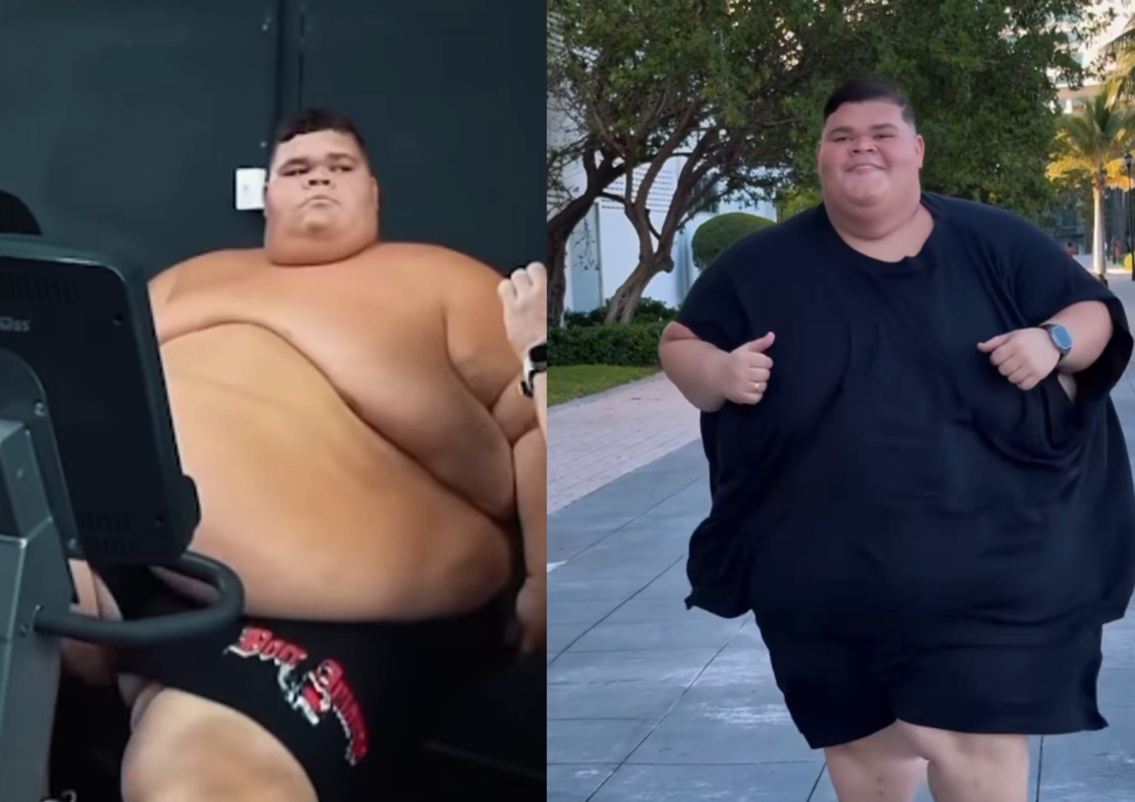 Com menos 75kg, Gordão da XJ avalia sua transformação e resistência física em 1 ano: 'Minha vida está mudando'