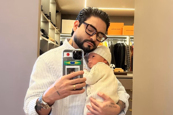 Yudi anuncia alta hospitalar do filho que passou por três cirurgias