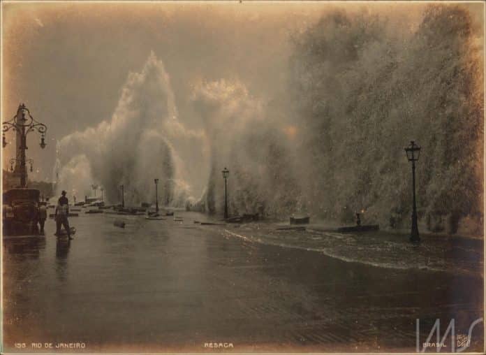 História: maior ressaca do Rio de Janeiro teve ondas de até 10 metros de altura