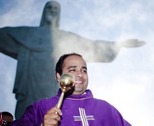Padre Omar, reitor do Santuário Cristo Redentor, sofre acidente na Venezuela durante missão religiosa